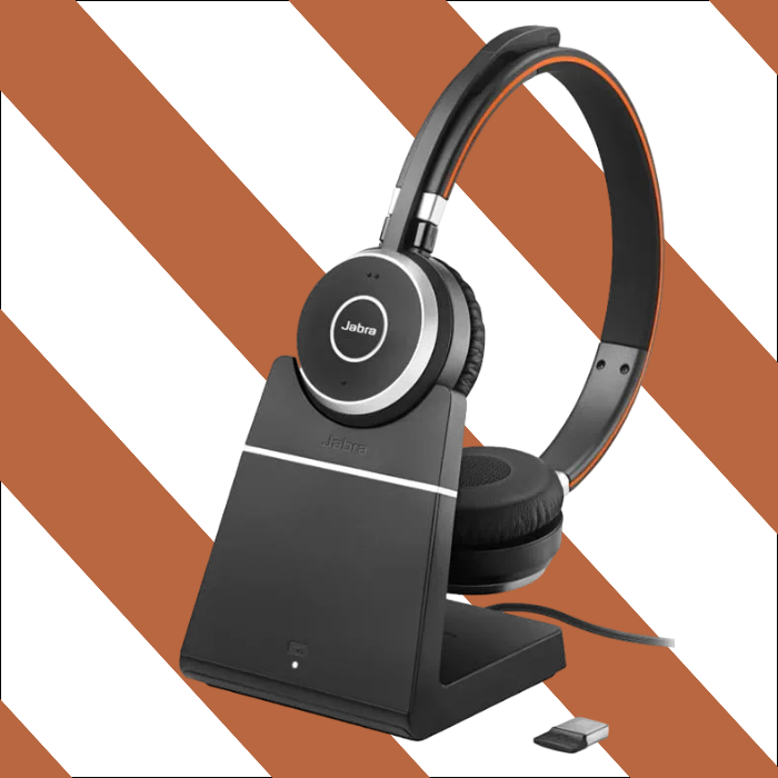 Jabra Evolve 65 Duo USB MS Kablosuz Kulak Üstü Kulaklık (Şarj Üniteli)